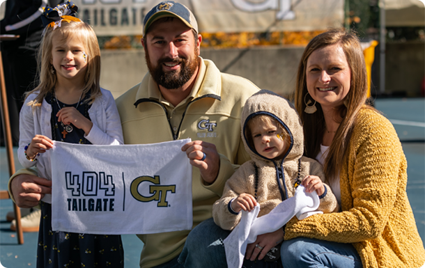 Girl Scout day at Georgia Tech Football Game - Oct. 21