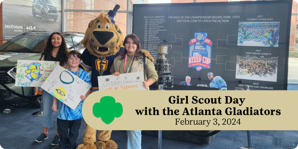 Girl Scout Day with the Atlanta Gladiators - Feb. 3
