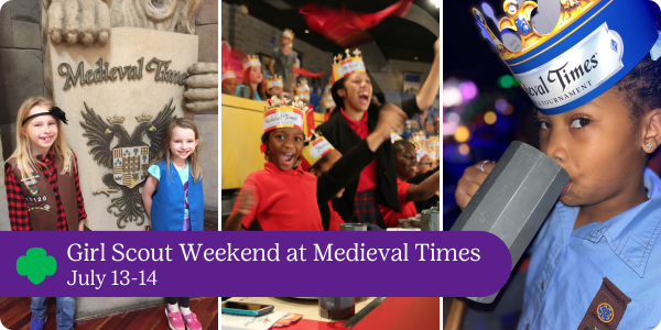 Medieval Times on July 13 and 14