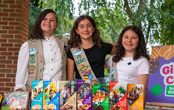 Buy cookie cases and support Girl Scouts in under-resourced communities.
